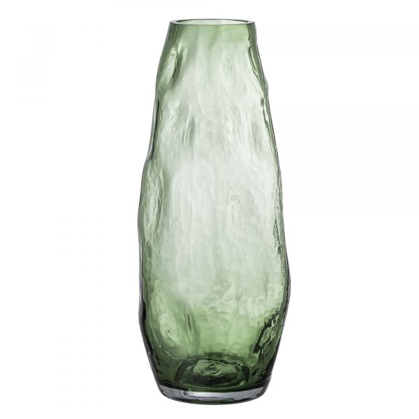 Adufe Vase, Green, Glass