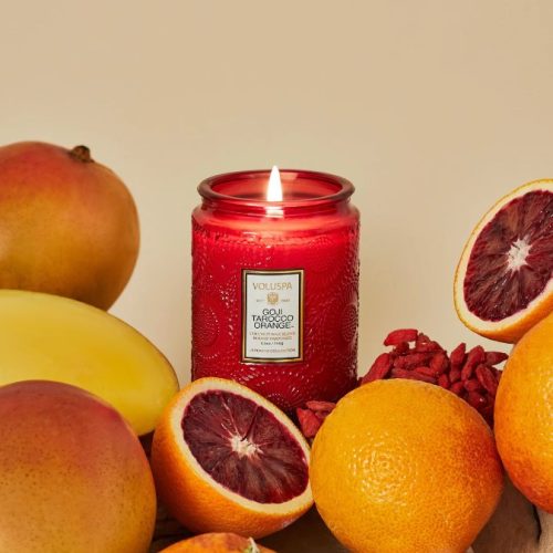 Vela Goji Tarocco Orange Small - voluspa - Image 6