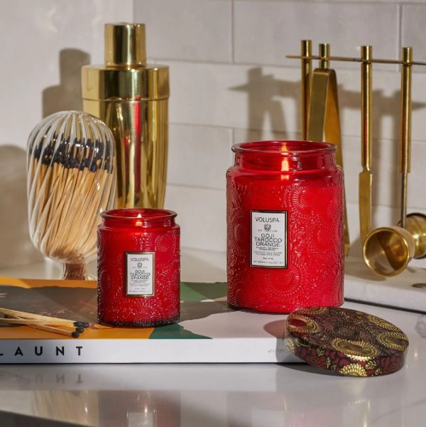 Vela Goji Tarocco Orange Small - voluspa