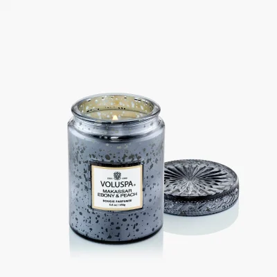 Vela Makassar Ebony & Peach SMALL - Voluspa