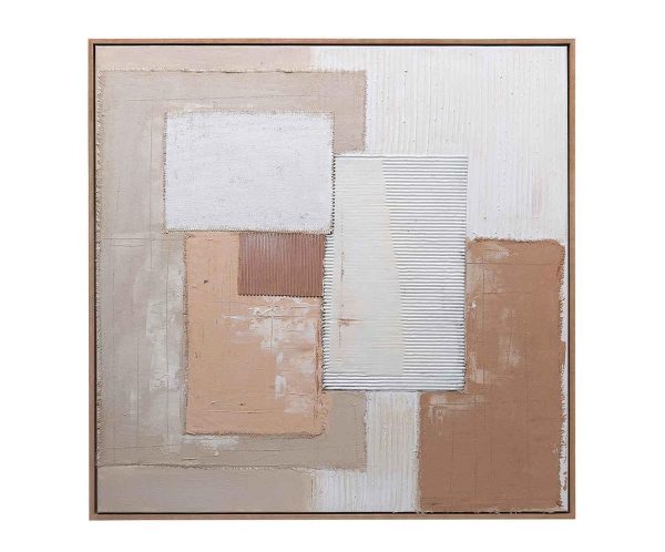 Quadro abstrato textura cor I