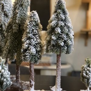 Conjunto 2 árvores neve