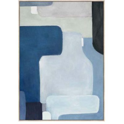 Quadro abstrato blue II