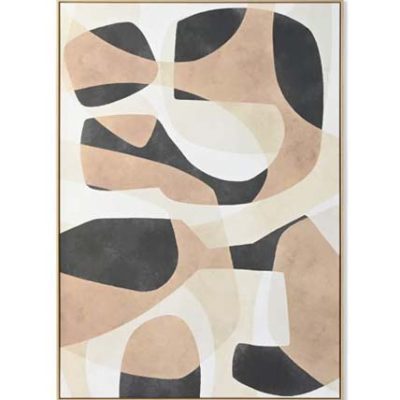 Quadro abstrato terra I
