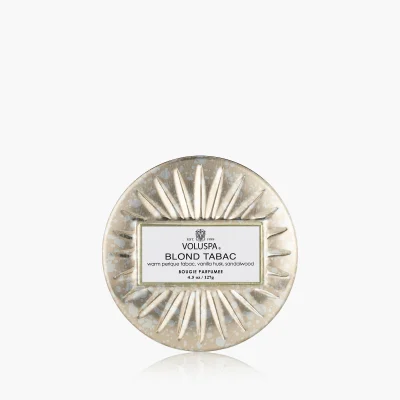 Vela de lata Blond Tabac Mini - voluspa