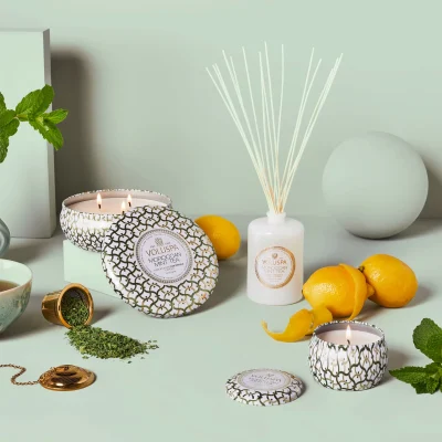 Vela de Lata Moroccan Mint Tea - Voluspa