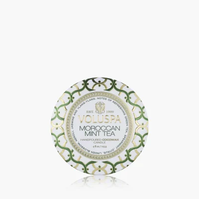 Vela de Lata Moroccan Mint Tea - Voluspa