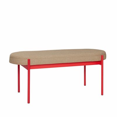 Banco Klint Vermelho/Bege - Image 4