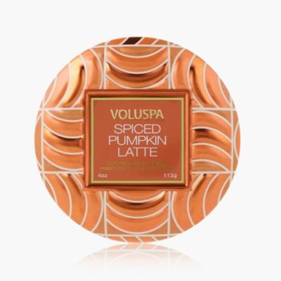 Vela de Lata Spiced Pumpkin Latte - Voluspa