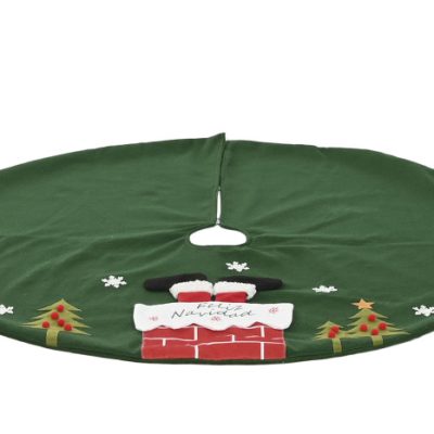 BASE ÁRVORE POLIÉSTER VERDE