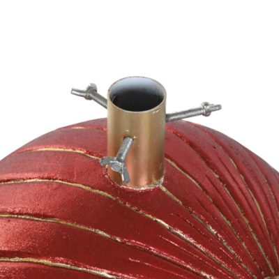 Base para Árvore de Natal Bolas Vermelhas