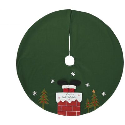 BASE ÁRVORE POLIÉSTER VERDE