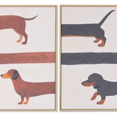 Quadro Decorativo Dachshund — vista 2 — Narrativa de Espaços