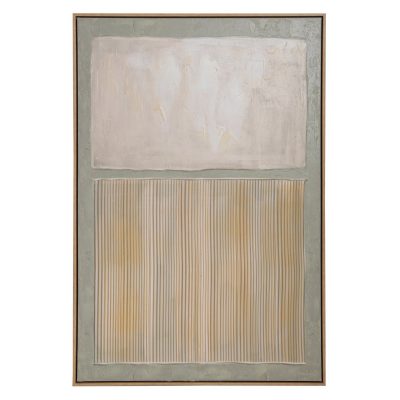 Quadro Abstrato Pintado à Mão 83x123 cm