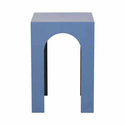 Mesa Auxiliar Arco Azul — Narrativa de Espaços