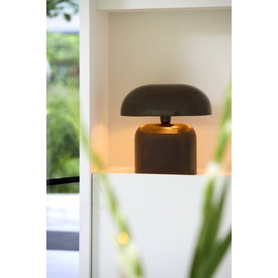 Candeeiro de Mesa Castanho TODD | Light & Living