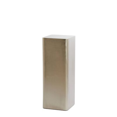 Pedestal Decorativo ALURIO Níquel 80 cm | Light & Living