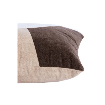 Almofada Castanha e Creme ELITE 45x45 cm | Light & Living
